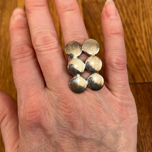 Women’s size 5 disco ring - Picture 2 of 5